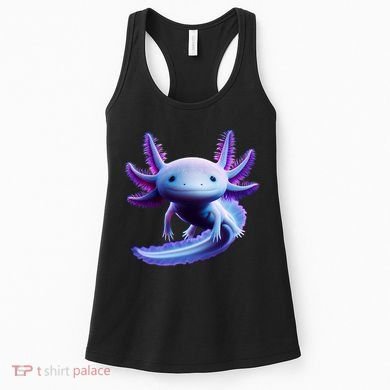 Axolotl Anime Cute Axolotl Women's Tank Top