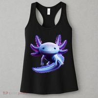 Axolotl Anime Cute Axolotl Women's Tank Top thumb 3