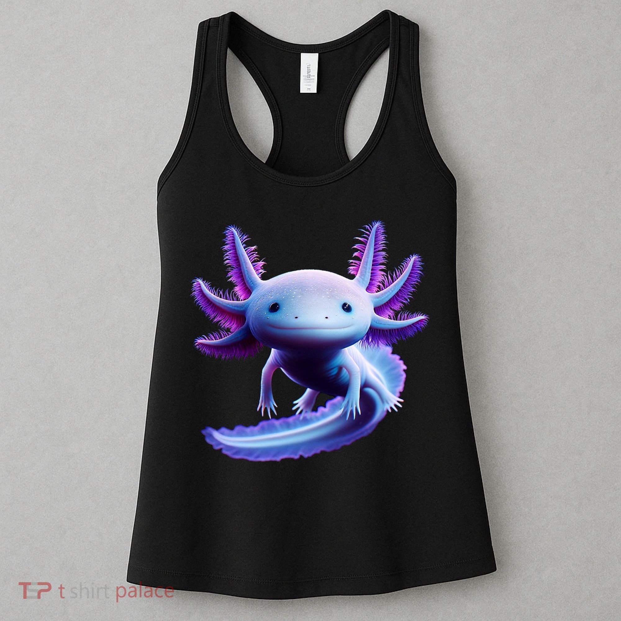 Axolotl Anime Cute Axolotl Women's Tank Top