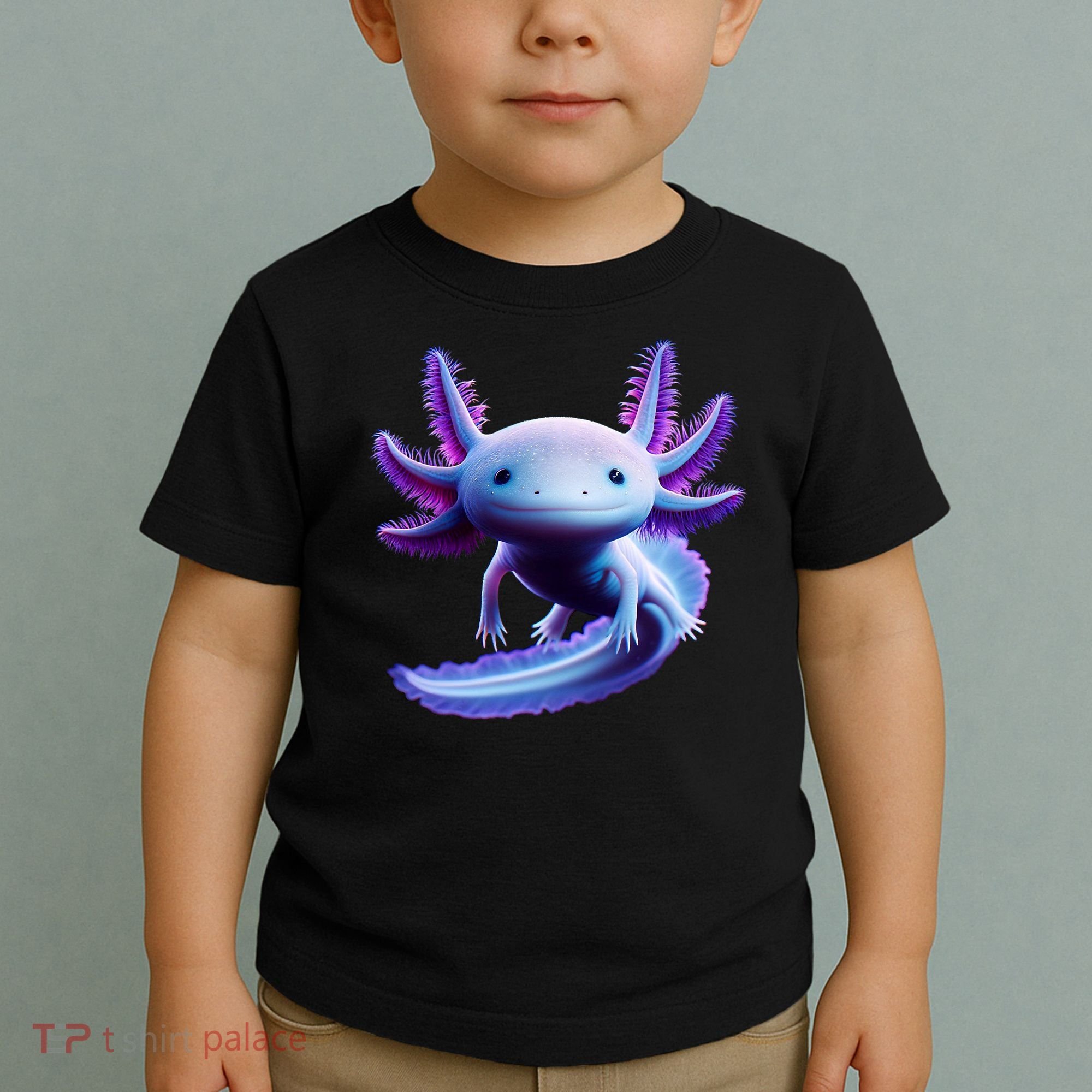 Axolotl Anime Cute Axolotl Toddler T-Shirt