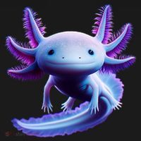 Axolotl Anime Cute Axolotl Women's Long Sleeve Shirt thumb 2