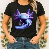 Axolotl Anime Cute Axolotl Women's T-Shirt thumb 2
