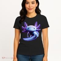 Axolotl Anime Cute Axolotl Women's T-Shirt thumb 4