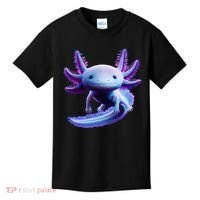 Axolotl Anime Cute Axolotl Kids T-Shirt thumb 0