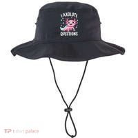 Axolotl Anime Cute Kawaii I Axolotl Questions Bucket Hat thumb 0