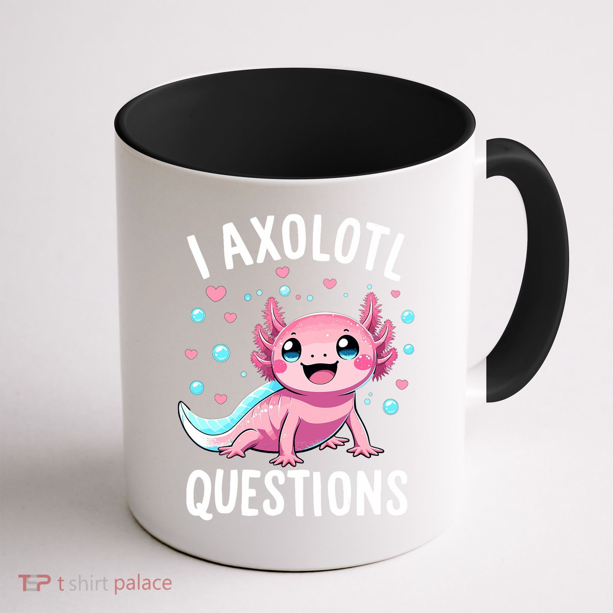 Axolotl Anime Cute Kawaii I Axolotl Questions Coffee Mug