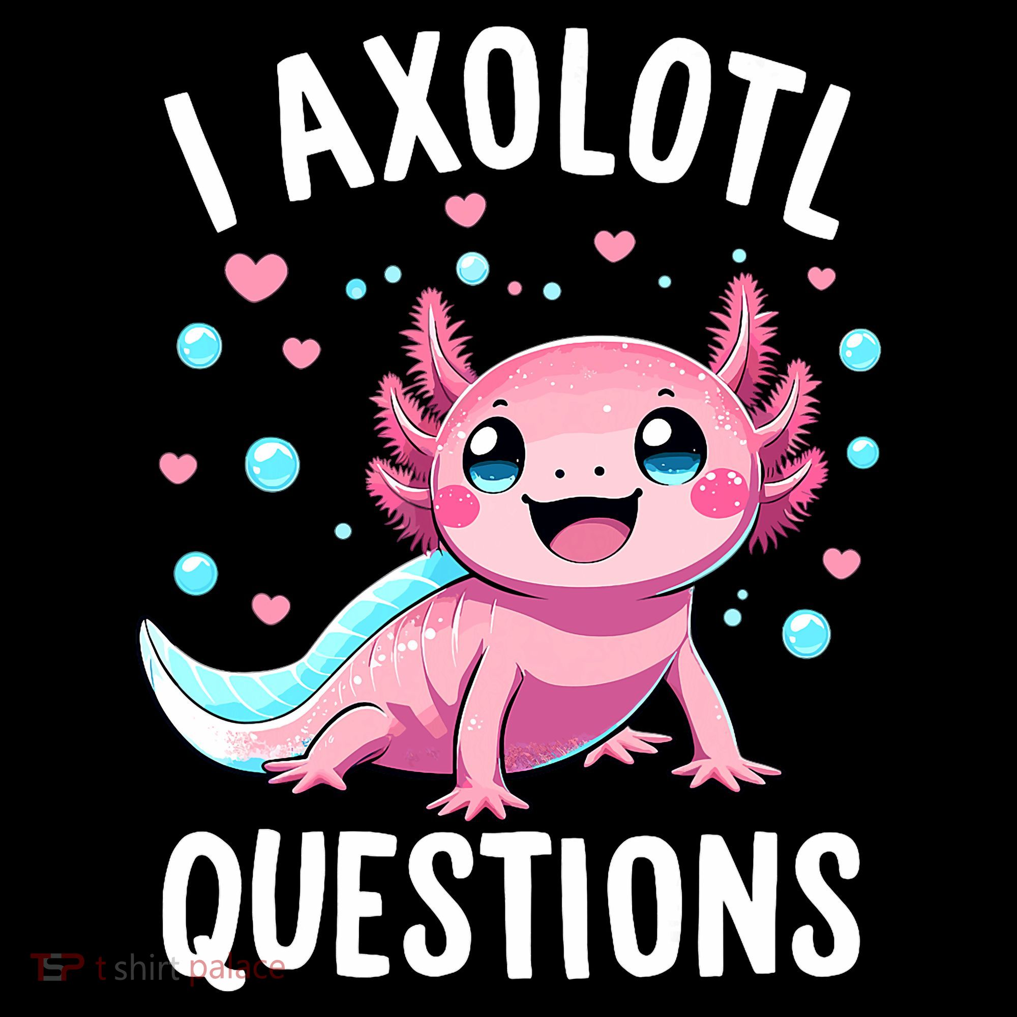 Axolotl Anime Cute Kawaii I Axolotl Questions Coffee Mug