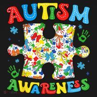 Autism Awareness Coquette Bow Autism Awareness Puzzle Piece Backpack thumb 2