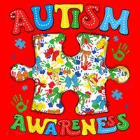 Autism Awareness Coquette Bow Autism Awareness Puzzle Piece Santa Hat thumb 1