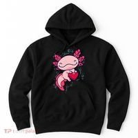 Axolotl Axolotl Cute Heart Hoodie thumb 0