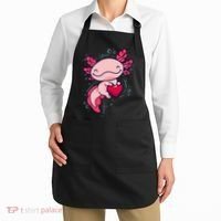 Axolotl Axolotl Cute Heart Apron thumb 2
