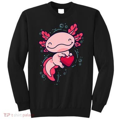 Axolotl Axolotl Cute Heart Sweatshirt