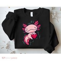 Axolotl Axolotl Cute Heart Sweatshirt thumb 2