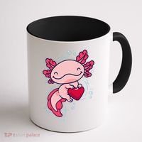 Axolotl Axolotl Cute Heart Coffee Mug thumb 1