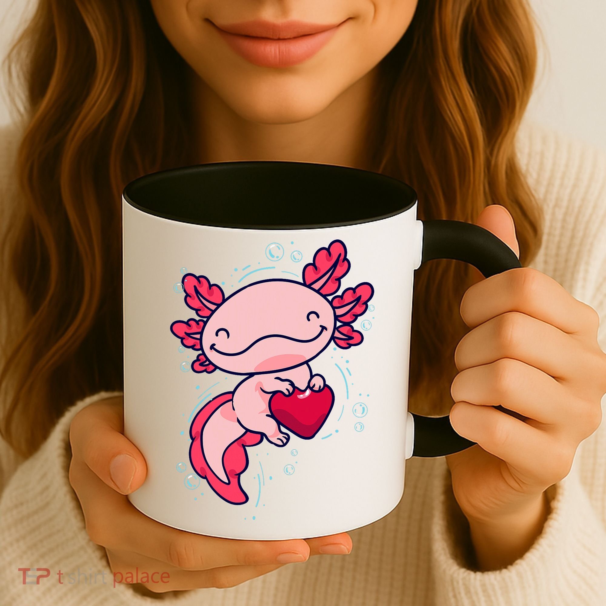 Axolotl Axolotl Cute Heart Coffee Mug