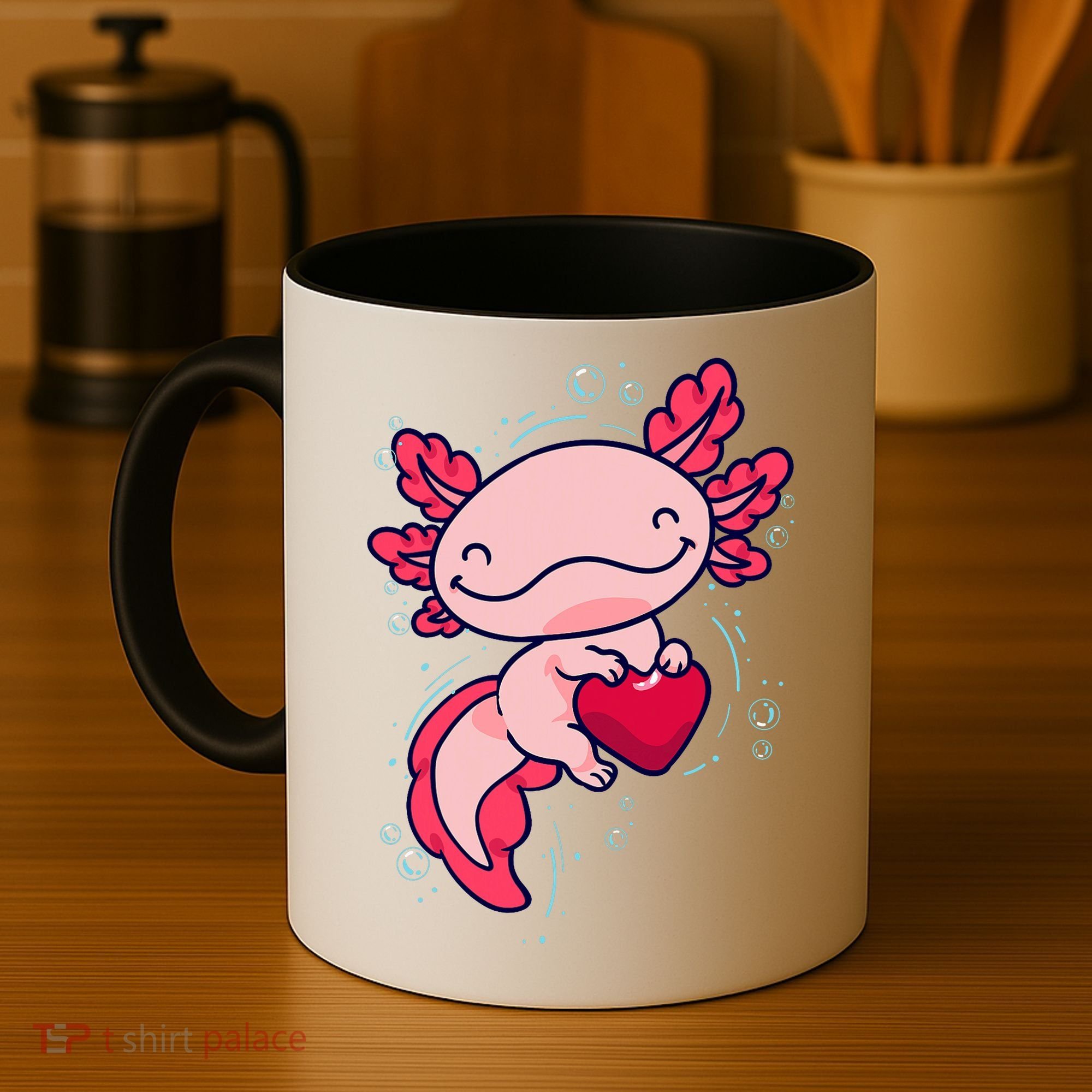 Axolotl Axolotl Cute Heart Coffee Mug