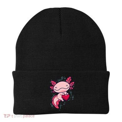 Axolotl Axolotl Cute Heart Beanie