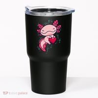 Axolotl Axolotl Cute Heart Tumbler thumb 0