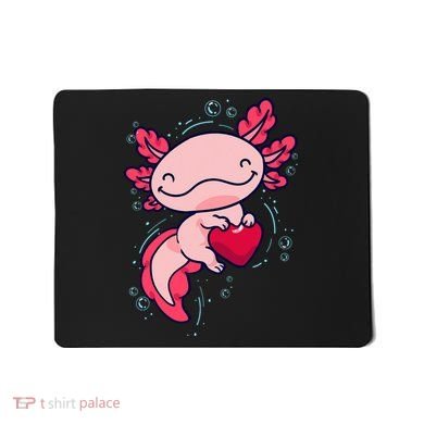 Axolotl Axolotl Cute Heart Mousepad