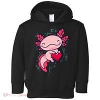 Axolotl Axolotl Cute Heart Toddler Hoodie thumb 0