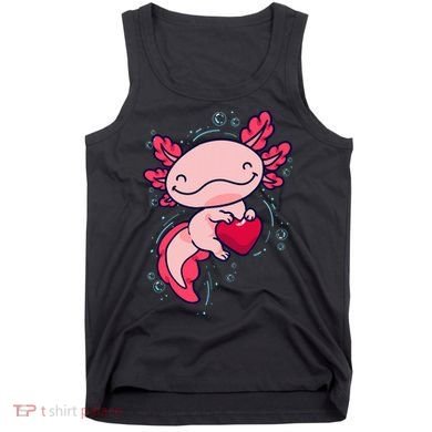 Axolotl Axolotl Cute Heart Tank Top