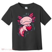 Axolotl Axolotl Cute Heart Toddler T-Shirt thumb 0