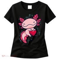 Axolotl Axolotl Cute Heart Women's T-Shirt thumb 0