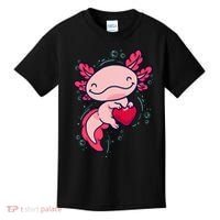 Axolotl Axolotl Cute Heart Kids T-Shirt thumb 0