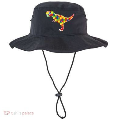 Autism Awareness Cute Dinosaur T Rex Bucket Hat