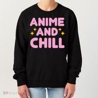 Anime And Chill Women's Sweatshirt thumb 0