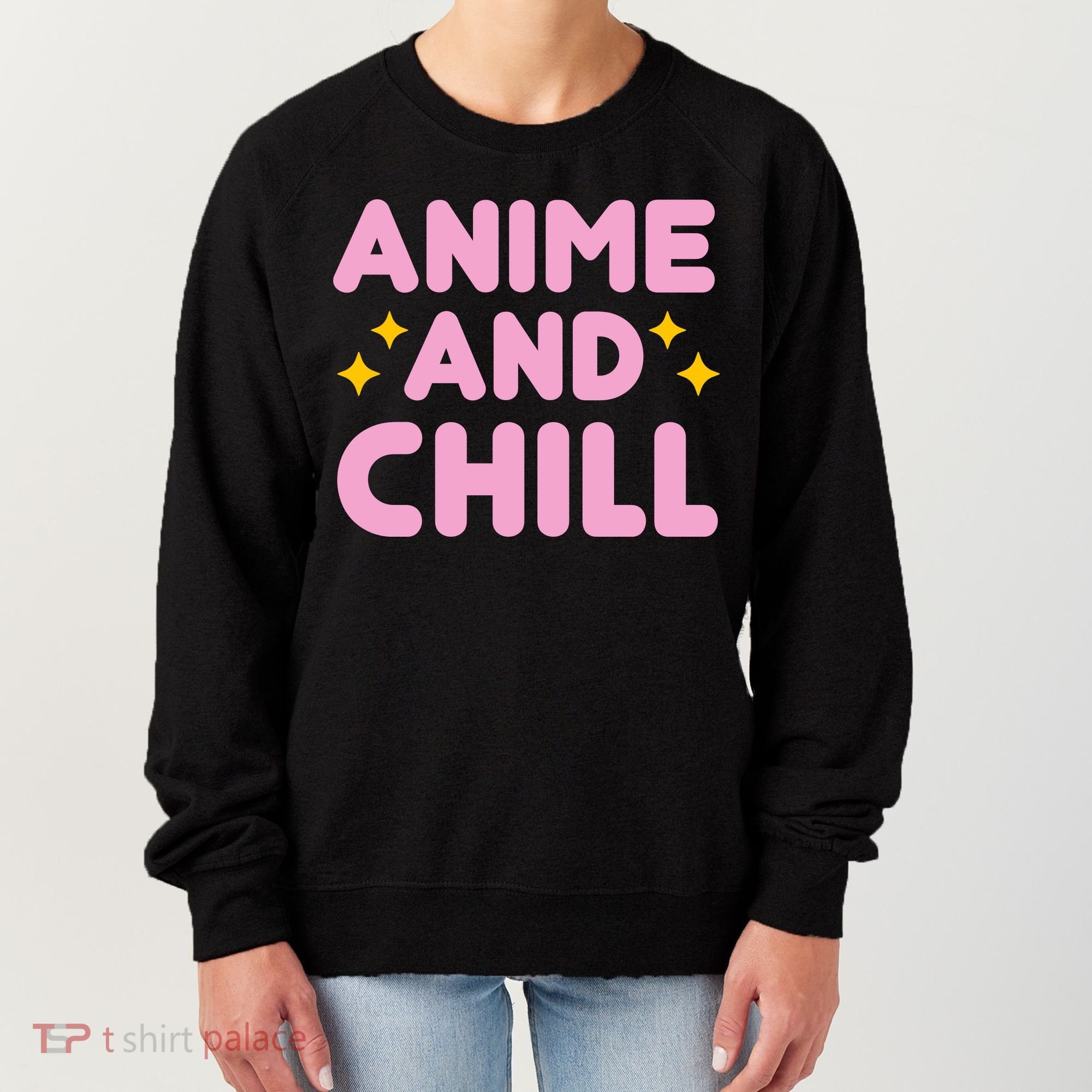 Anime And Chill Women's Sweatshirt