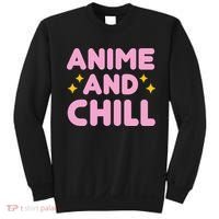 Anime And Chill Sweatshirt thumb 0