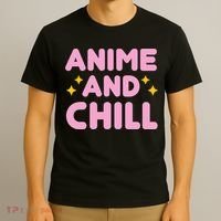 Anime And Chill T-Shirt thumb 3