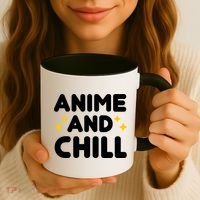 Anime And Chill Coffee Mug thumb 3