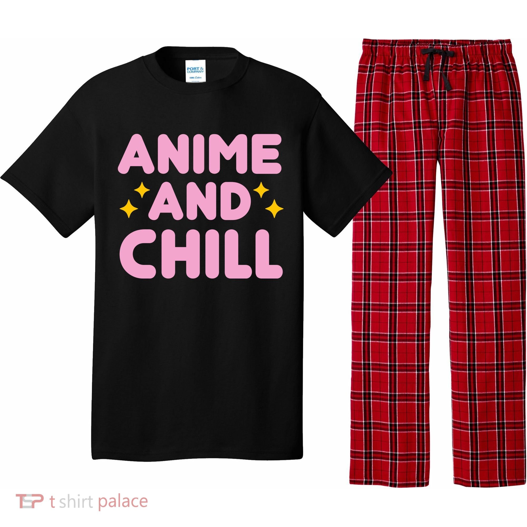 Anime And Chill Pajama Set