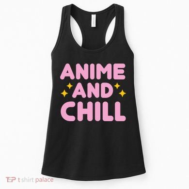 Anime And Chill Women's Tank Top