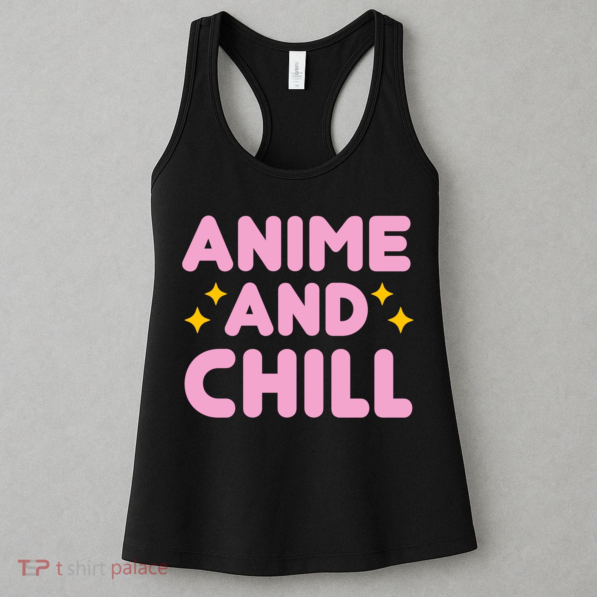 Anime And Chill Women's Tank Top