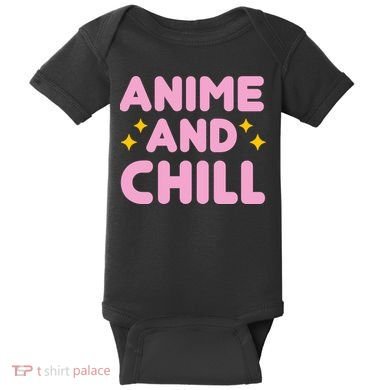 Anime And Chill Baby Bodysuit