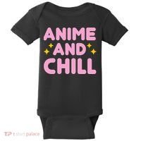 Anime And Chill Baby Bodysuit thumb 0