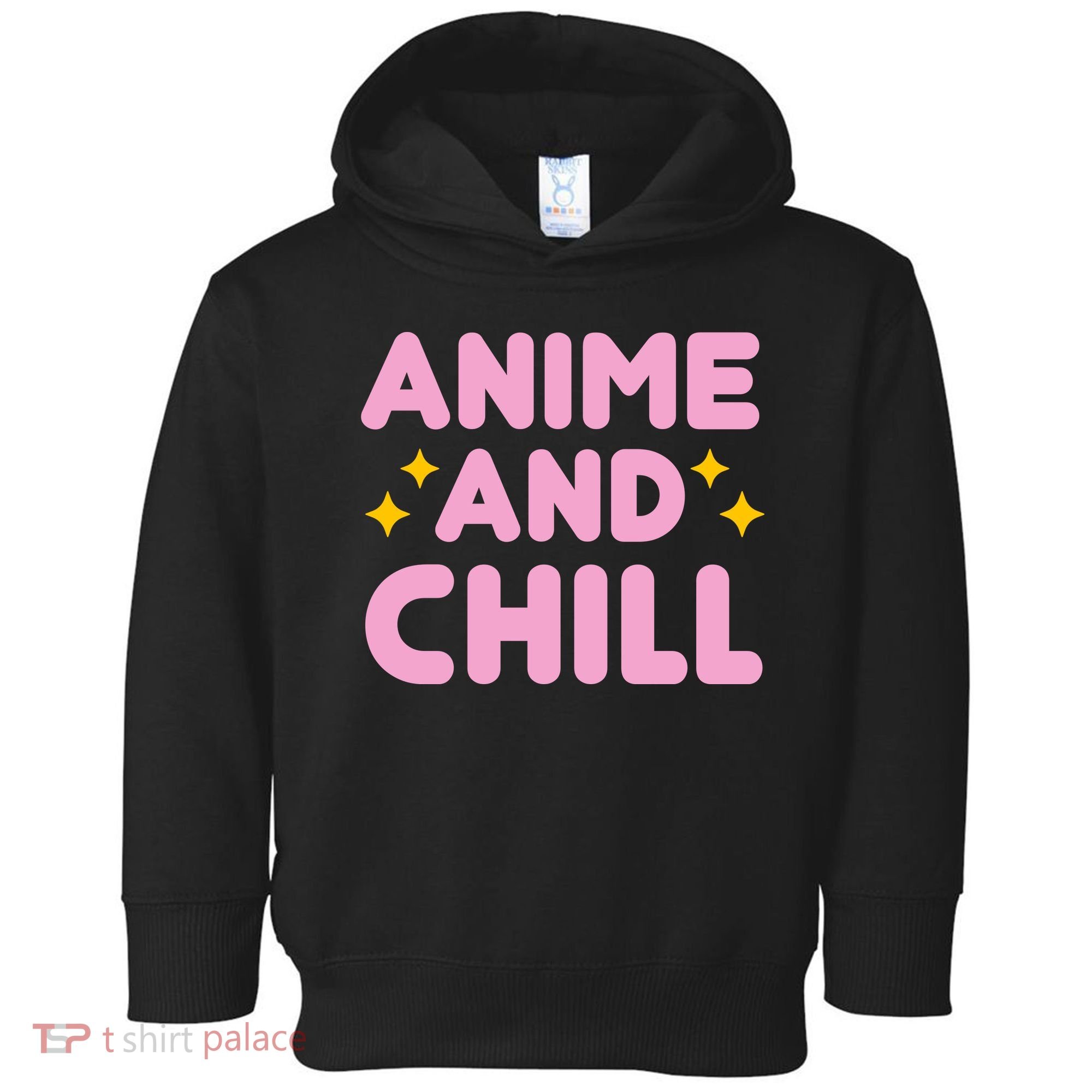Anime And Chill Toddler Hoodie