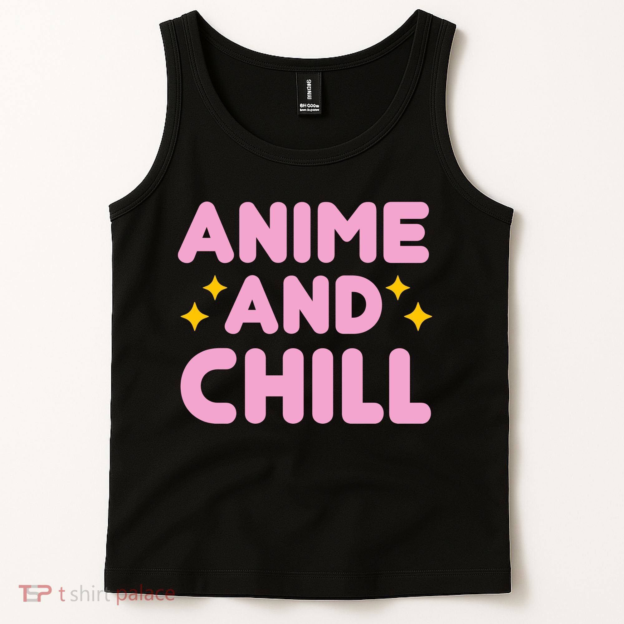 Anime And Chill Tank Top