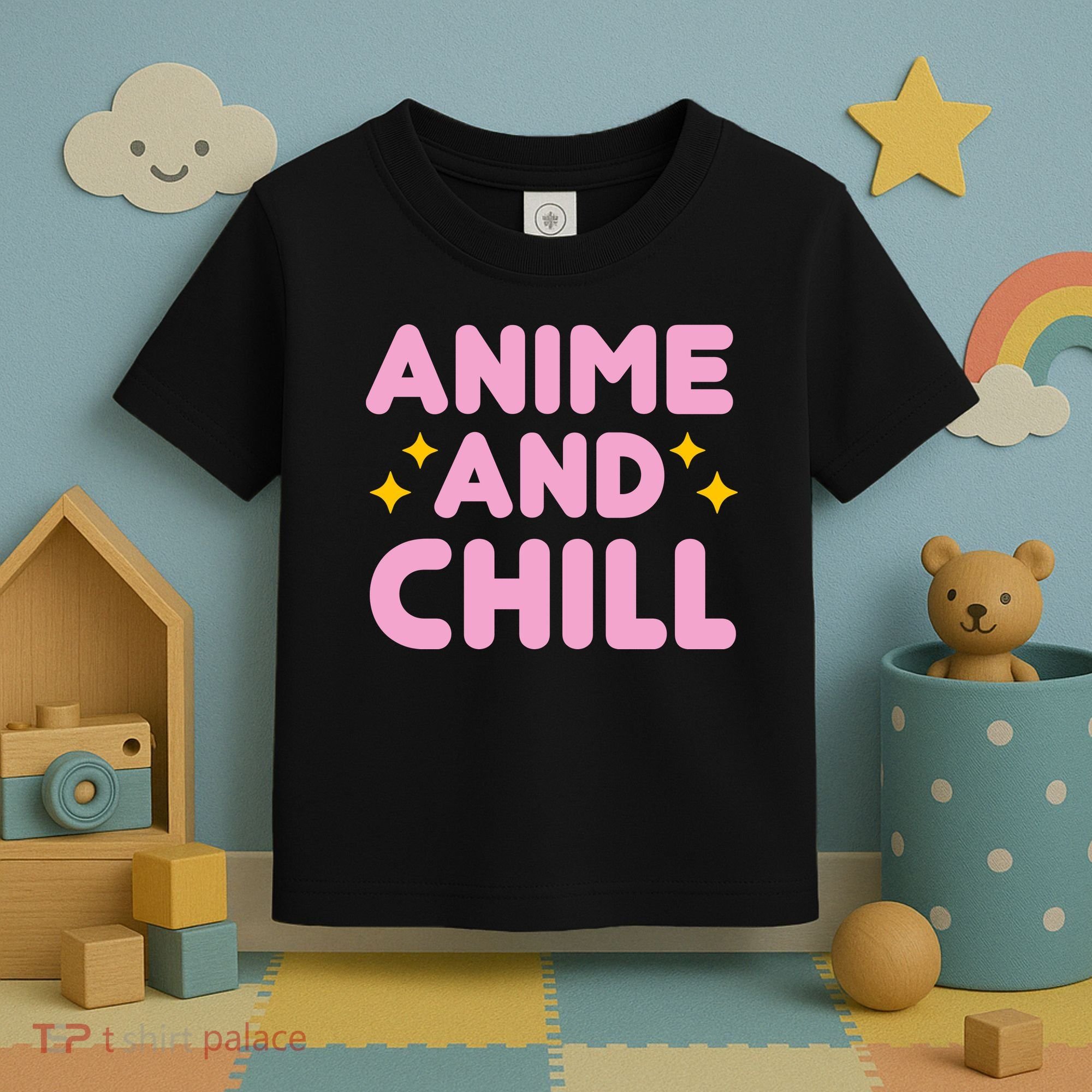 Anime And Chill Toddler T-Shirt