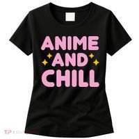Anime And Chill Women's T-Shirt thumb 0