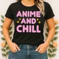 Anime And Chill Women's T-Shirt thumb 2
