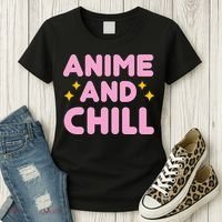Anime And Chill Women's T-Shirt thumb 3
