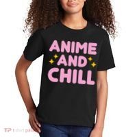 Anime And Chill Kids T-Shirt thumb 2