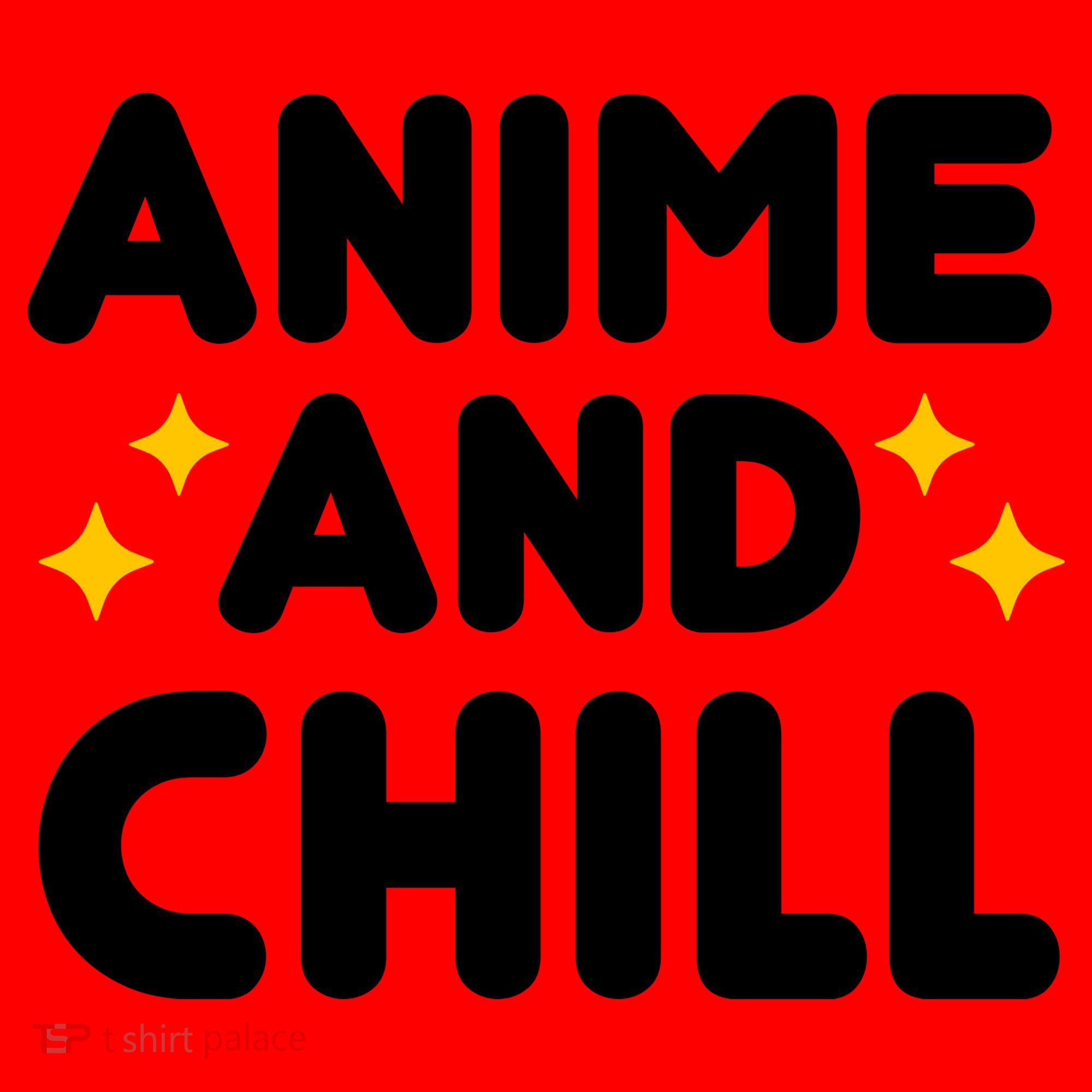 Anime And Chill Santa Hat