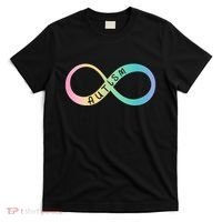 Autism Awareness Colorful Neurodiversity Symbol T-Shirt thumb 0