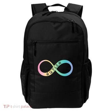Autism Awareness Colorful Neurodiversity Symbol Backpack