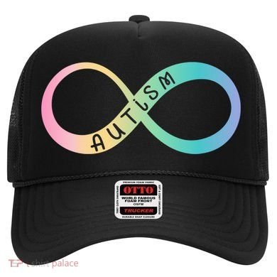 Autism Awareness Colorful Neurodiversity Symbol Hat